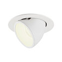 LED Ceiling recessed luminaire NUMINOS� GIMBLE L, 4000K, 55�, white