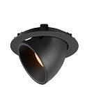 SLV LED Ceiling recessed luminaire NUMINOS� GIMBLE XL, 2700K, 40�, black