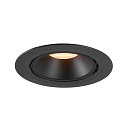 SLV LED Ceiling recessed luminaire NUMINOS� GIMBLE XL, 2700K, 55�, black