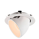 SLV LED Ceiling recessed luminaire NUMINOS� GIMBLE XL, 2700K, 55�, white