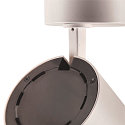 SLV LED Ceiling luminaire NUMINOS� SPOT XL PHASE, 36W, 2700K, 60�, white / black