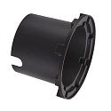 SLV LED Floor recessed luminaire ROCCI 200 EL, round, 16W, 3000K, 120�, black