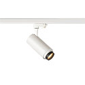 SLV LED 3-phase spot NUMINOS� ZOOM M PHASE, 20W, 3000K, 15�, white