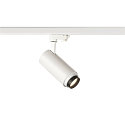 SLV LED 3-phase spot NUMINOS� ZOOM M PHASE, 20W, 4000K, 15�, white