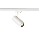 SLV LED 3-phase spot NUMINOS� ZOOM M PHASE, 20W, 4000K, 15�, white