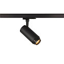 LED 3-phase spot NUMINOS� DALI ZOOM M, 20W, 2700K, 15�, black