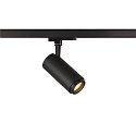 SLV LED 3-phase spot NUMINOS� DALI ZOOM M, 20W, 3000K, 15�, black