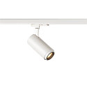 SLV LED 3-phase spot NUMINOS� DALI ZOOM M, 20W, 3000K, 15�, white