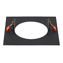SLV Mounting frame for NUMINOS� L, 240/150mm, square, black