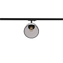 SLV 1-phase spot PARA CONE GL GU10, transparent, black