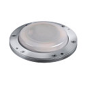 SLV LED module SMALL PLOT, 3W, 3000K, CRI80, 180�, frosted, stainless steel
