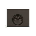 SLV Wall luminaire GRAFIT, E27, round, sensor, anthracite