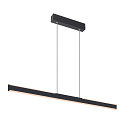 SLV Pendant luminaire ONE LINEAR 100 PHASE up/down, 24W, 2700/3000K, black