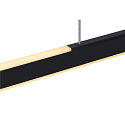 SLV Pendant luminaire ONE LINEAR 100 PHASE up/down, 24W, 2700/3000K, black