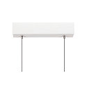 SLV Pendant luminaire ONE LINEAR 100 PHASE up/down, 24W, 2700/3000K, white