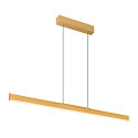 Pendant luminaire ONE LINEAR 100 PHASE up/down, 24W, 2700/3000K, brass