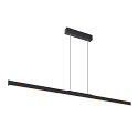 SLV Pendant luminaire ONE LINEAR 140 PHASE up/down, 35W, 2700/3000K, black