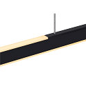 SLV Pendant luminaire ONE LINEAR 140 PHASE up/down, 35W, 2700/3000K, black