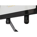 SLV LED Wall / Ceiling luminaire FLOODI L, 48W, 3000K, 100�, anthracite/transparent