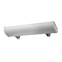 SLV outdoor wall luminaire VANO WING SP SHORT IP65, grey dimmable