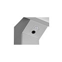 SLV floor lamp WORKLIGHT UGR < 19 IP20, silver dimmable