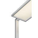 SLV table lamp WORKLIGHT UGR < 19 IP20, silver dimmable