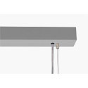 SLV pendant luminaire WORKLIGHT UGR < 19 IP20, silver dimmable