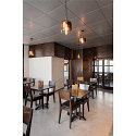 pendant luminaire PANTILO 28 PD E27 IP20, gold