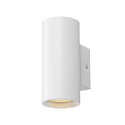 wall luminaire ASTO TUBE down, 1 flame, cylindrical, rigid GU10 IP20, white dimmable