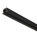 SLV 3-phase recessed track S-TRACK PHASE & DALI 2M DALI controllable, black