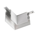 L-connector TRACK 48V mechanical, left, low, white
