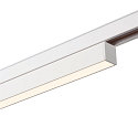 SLV track spot IN-LINE 22 DALI 48V rigid, DALI controllable IP20, white dimmable