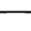 SLV track spot IN-LINE 44 TRACK 48V DALI controllable IP20, black dimmable