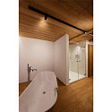 SLV track spot IN-LINE 44 TRACK 48V DALI controllable IP20, black dimmable