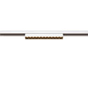SLV track spot IN-LINE 22 TRACK 48V DARKLIGHT REFLECTOR DALI controllable IP20, white dimmable