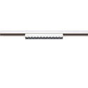 SLV track spot IN-LINE 22 DALI 48V - DARKLIGHT REFLECTOR rigid, DALI controllable IP20, white dimmable