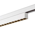 SLV track spot IN-LINE 44 TRACK 48V DARKLIGHT REFLECTOR DALI controllable IP20, white dimmable