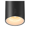 SLV track spot NUMINOS® XS TRACK 48V DALI controllable IP20, black, white dimmable