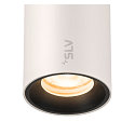 SLV track spot NUMINOS® XS TRACK 48V DALI controllable IP20, black, white dimmable