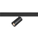 SLV track spot NUMINOS® S TRACK 48V DALI controllable IP20, chrome, black dimmable