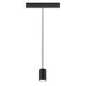 SLV pendant luminaire NUMINOS� XS 48V DALI 2 40� for VDU workstation, DALI controllable IP20, black matt dimmable