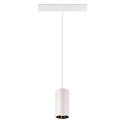 SLV pendant luminaire NUMINOS� S TRACK 48V DALI controllable IP20, chrome, white dimmable