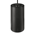 SLV pendant luminaire NUMINOS� S TRACK 48V DALI controllable IP20, chrome, black dimmable
