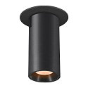 ceiling recessed luminaire NUMINOS� PROJECTOR S cylindrical, black