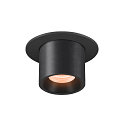 ceiling recessed luminaire NUMINOS� PROJECTOR S cylindrical, black