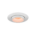 SLV ceiling recessed luminaire NUMINOS� PROJECTOR S cylindrical, white