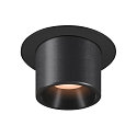 ceiling recessed luminaire NUMINOS� PROJECTOR M cylindrical, black