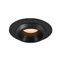 ceiling recessed luminaire NUMINOS� PROJECTOR M cylindrical, black