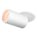 SLV ceiling recessed luminaire NUMINOS� PROJECTOR M cylindrical, white