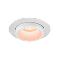 SLV ceiling recessed luminaire NUMINOS� PROJECTOR M cylindrical, white